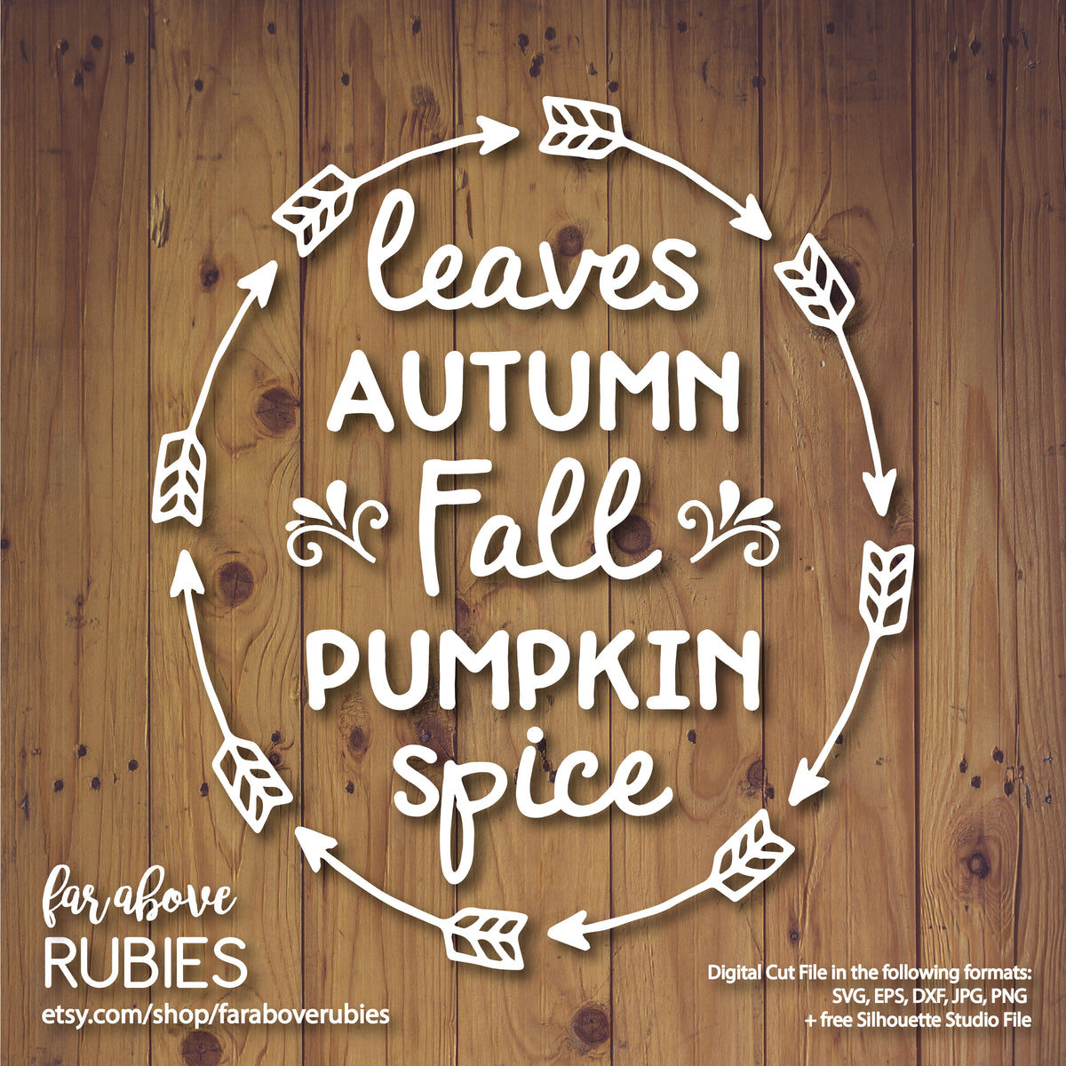 Fall Autumn Words Design digital cut files – Faraboverubies Designs