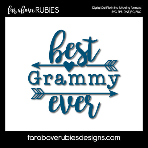 Best Grammy Ever digital cut files Mother's Day