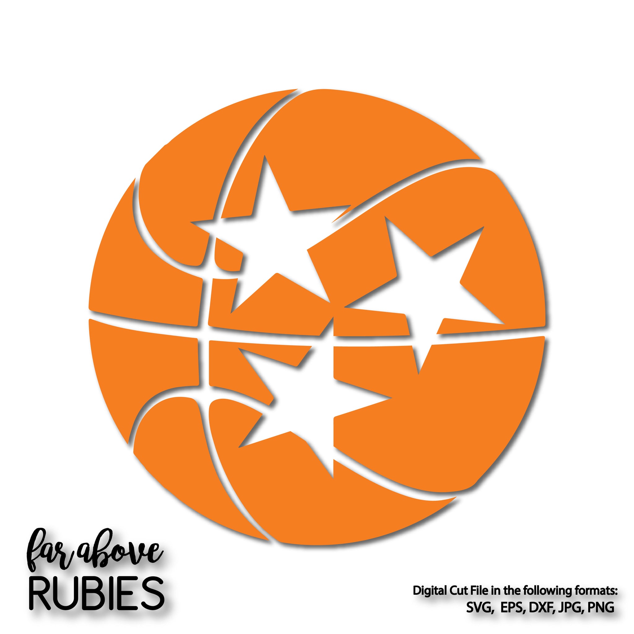 Basketball Tennessee TN Tri-Star tristar pride proud digital cut files Classic