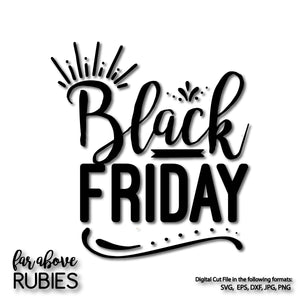 Black Friday digital cut files