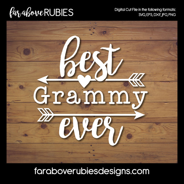 Best Grammy Ever digital cut files Mother's Day